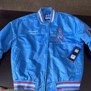 NFL Blue Tennessee Titans  Puffer Jacket
